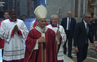 WATCH: Bishop Koenig joins video that includes Pope Leo XIV; Catholic News Service interviews bishop and two local parishioners