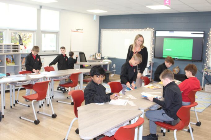 Saint Edmond’s Academy hosts donors to appreciate renewed learning environment, greet students in Wilmington — Photo gallery