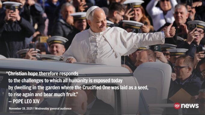 Full text of Pope Leo XIV’s Nov. 19 general audience: ‘Listen to the voice of those who have no voice’