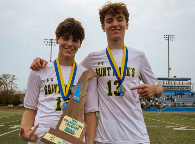 Wrinn brothers Connor and Brayden savor Saint Marks’ High School soccer championship