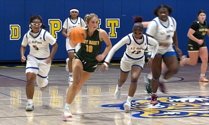 Natalie VanDzura scores 27 to lead Saint Mark’s High School to girls basketball win at A.I. duPont High School: Photo gallery