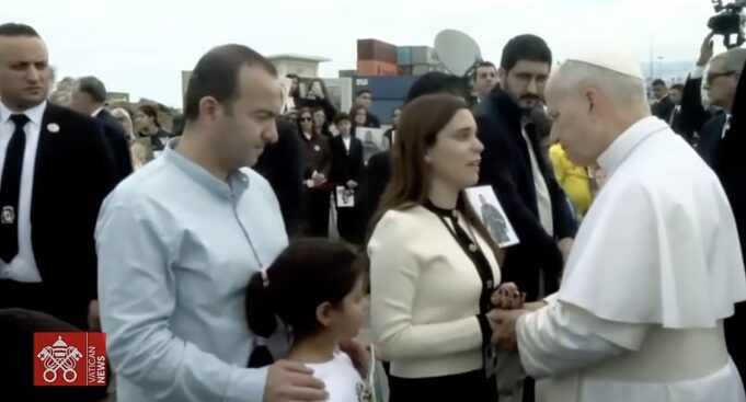 ‘My heart was beating so fast’: Meet the young Lebanese woman who wept while hugging Pope Leo XIV