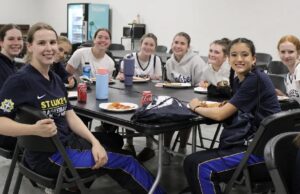 Saints Peter and Paul High School welcomes Australian teams to Easton for basketball, fellowship and more