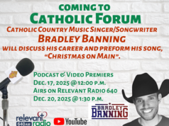 Meet Catholic country music singer-songwriter Bradley Banning on the latest Catholic Forum
