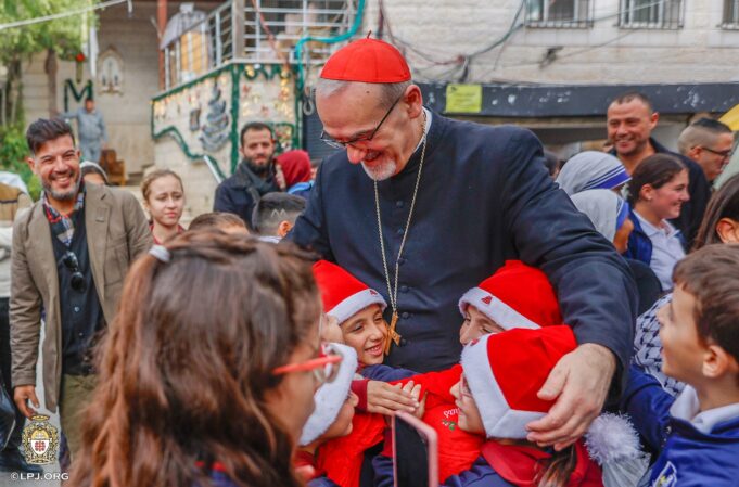 Cardinal Pierbattista Pizzaballa visits Gaza City’s Holy Family parish before Christmas: ‘I know the situation is difficult’