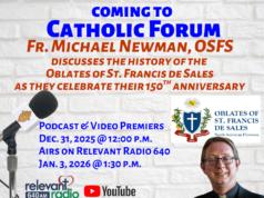 Celebrate 150 years with Oblates of St. Francis de Sales on the latest Catholic Forum