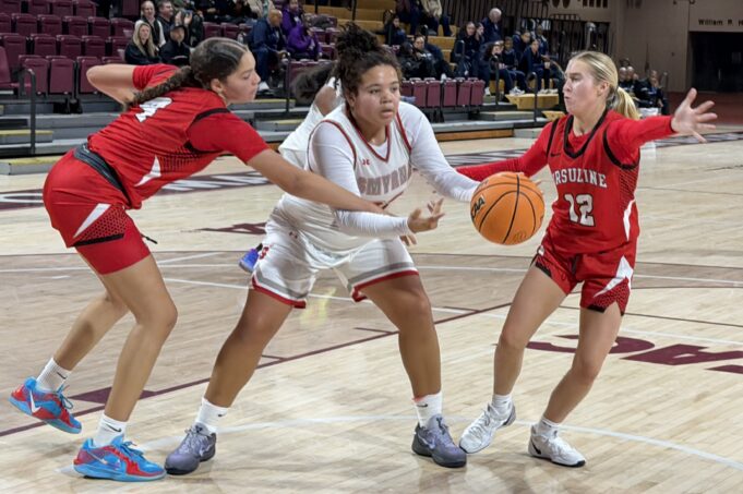 Smyrna High School shoots past Ursuline Academy in Governors Challenge basketball: Photo gallery