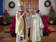 Bishop Koenig joins parishioners at Our Mother of Sorrows Church in Centreville, Maryland for Christmas morning Mass — Photo gallery