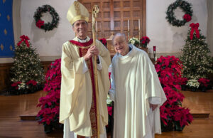 Bishop Koenig joins parishioners at Our Mother of Sorrows Church in Centreville, Maryland for Christmas morning Mass — Photo gallery
