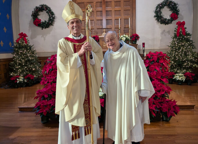 Bishop Koenig joins parishioners at Our Mother of Sorrows Church in Centreville, Maryland for Christmas morning Mass — Photo gallery