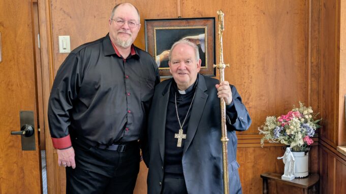 Found: Bishop’s crosier in scrapyard and Wisconsin man’s path back to Catholic faith