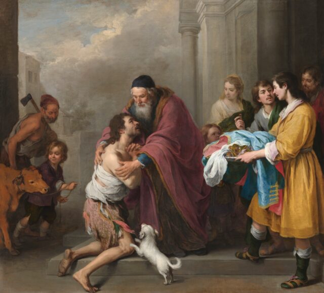 RETURN PRODIGAL SON PAINTING