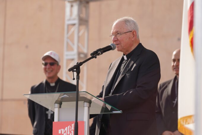 Bishop Mark J. Seitz, other speakers, attendees at OneLife LA push for greater respect for life: ‘Everyone is a blessing’