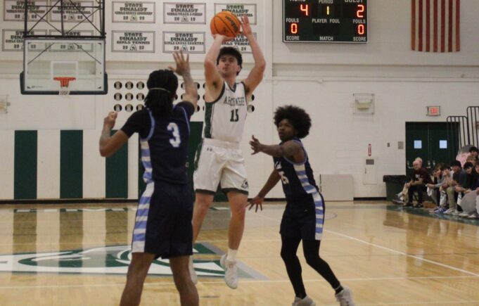 Second-half run launches Archmere Academy to boys basketball win over Lake Forest High School: Photo gallery