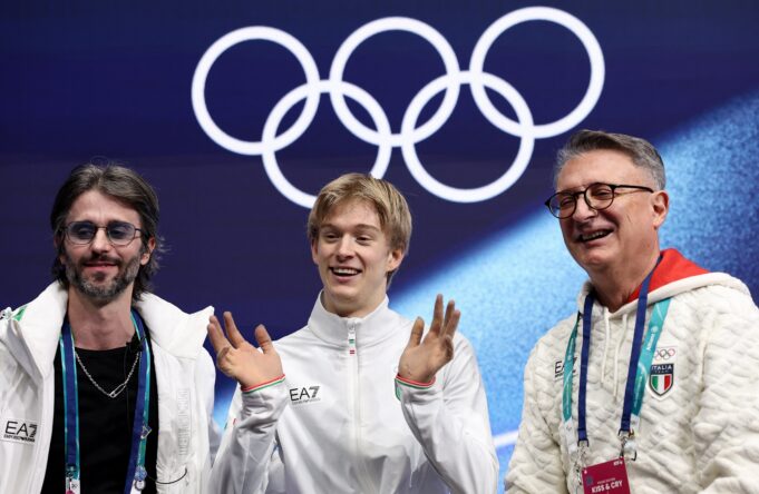 Italian skater Daniel Grassl brings Conclave music to Olympic ice in Milan