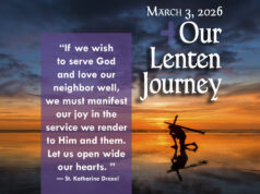 Our Lenten Journey, March 3, 2026