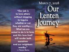 Our Lenten Journey, March 7, 2026