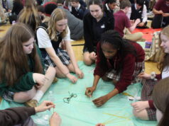 Eighth-grade students across Diocese of Wilmington learn team-building and true friendship come from Jesus: Photo gallery