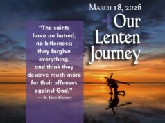 Our Lenten Journey, March 18, 2026