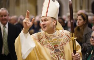 Archbishop Ronald A. Hicks leads St. Patrick’s Day Mass at St. Patrick’s Cathedral for a day ‘rooted in prayer, rooted in faith’