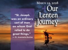 Our Lenten Journey, March 19, 2026