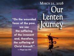 Our Lenten Journey, March 21, 2026