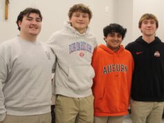 A half-dozen Saints Peter and Paul High School students join the faith