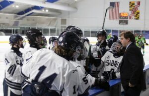 Unlikely scholastic hockey power Saints Peter and Paul in Easton, Maryland, follows lead of decorated head coach Sammy Gerdano