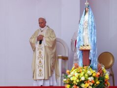 Pope Leo makes pilgrimage to beloved Marian shrine situated on banks of Kwanza River after celebrating Mass for 100,000 in Kilamba
