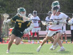 Saint Mark’s High School works overtime for first boys lacrosse win of the season: Photo gallery