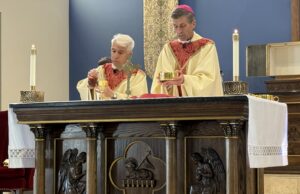 Sanctifying sacred spaces: New stone altar at St. John Neumann Church in Berlin fulfills pastor’s long-time wish