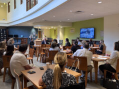 Leaders from Catholic schools across the region join in discussion aimed at growing advancement efforts
