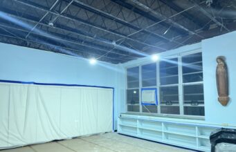 Soggy finish ends with help from friends of St. Anthony of Padua school: ‘We were lucky because this building has really good bones’