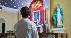 What draws young people to the Catholic Church and keeps them there?