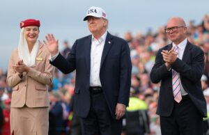 President Donald Trump backs Irish unification, breaking longstanding U.S. neutrality