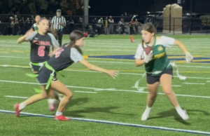 Saint Mark’s High School defense stands tall in 7-6 flag football win over Ursuline Academy: Photo gallery