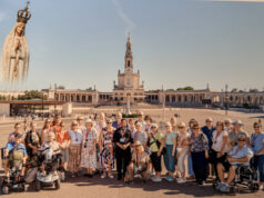Local parishioners offer a pilgrim persective as they visit holy places in Portugal, Spain and France (with special guest) — Photo gallery