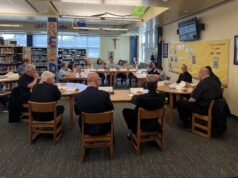 ‘Servant leadership’ focus of event with Diocese of Wilmington leadership at Most Blessed Sacrament Catholic School in Berlin, Md.