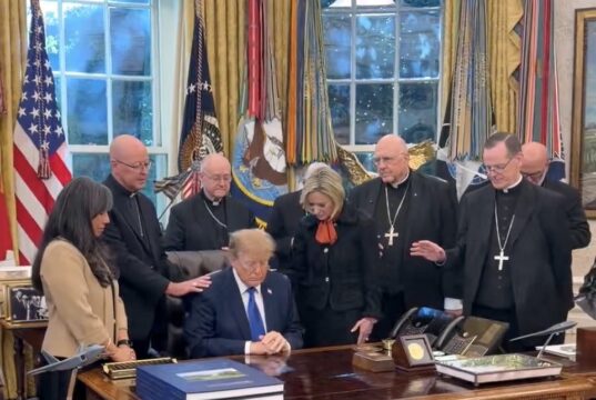 Some U.S. bishops caught unaware visit with President Trump would become ‘a political photo opportunity to benefit the few’