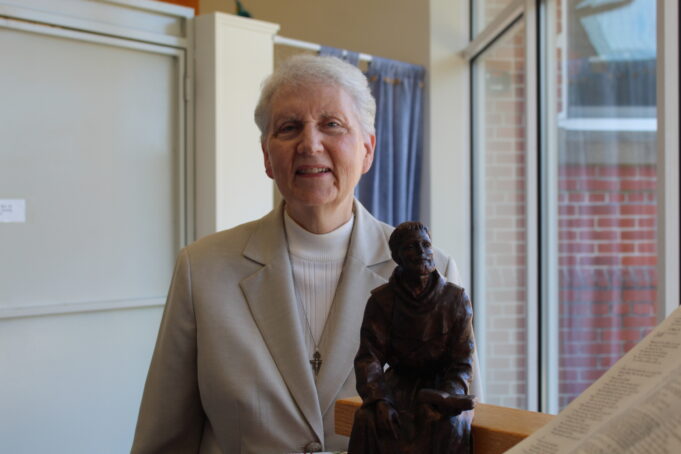 Sister Mary Smith’s gift brings physical reminder of St. Ann School’s spirituality