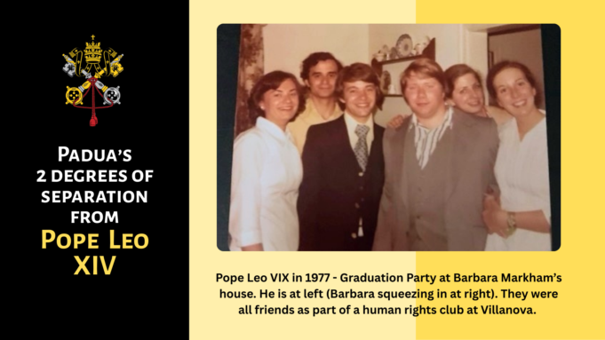 WATCH: Election of Pope Leo XIV was personal for Padua Academy teacher Barbara Markham, former Villanova classmate