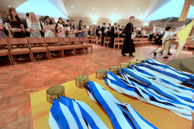 Students from high schools in Catholic Diocese of Wilmington recognized with St. Francis de Sales awards