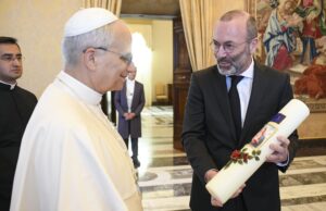 Pope Leo XIV encourages European parliamentarians to pursue ‘healthy secularism’