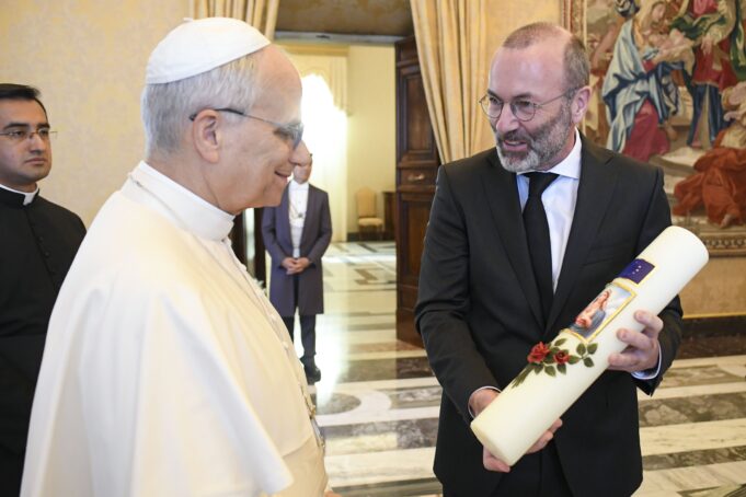 Pope Leo XIV encourages European parliamentarians to pursue ‘healthy secularism’