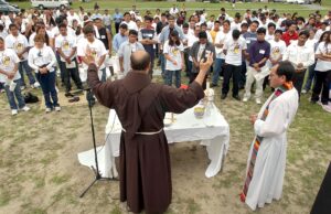 The Dialog, 2004-2009: John Paul II dies April 2, 2005; Christ Our King, Holy Spirit schools close; blessed Mother shrine dedicated