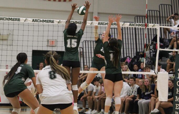 Tower Hill School outlasts Archmere Academy in five-set volleyball marathon thriller: Photo gallery