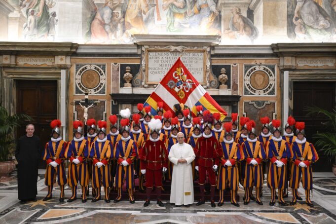 Pope Leo XIV tells Swiss Guard they need each other to be all they can be: ‘You can be a message of unity’