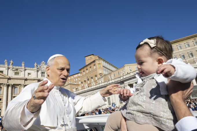 One can’t serve God and money, Pope Leo XIV says on day he signs text on poverty