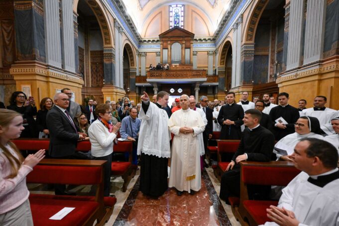 Facing the unknown, faithful can trust in God’s salvation, Pope Leo XIV says