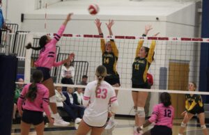 Newark Charter High School takes control late in five-set volleyball showdown with Saint Mark’s High School: Photo gallery
